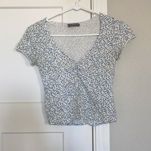 Brandy Melville Floral Gina Top